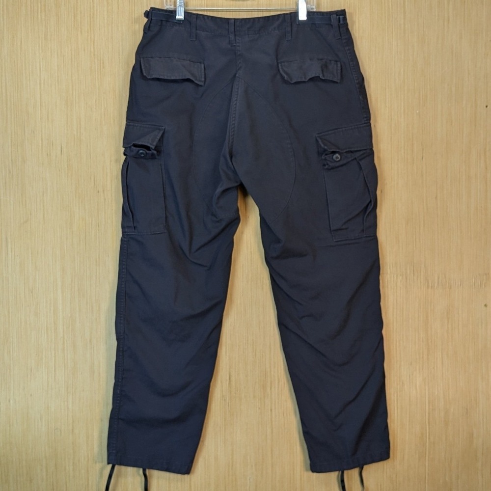 Propper Tactical Cargo‎ Pants Mens Large Ripstop Double Knee Black Utility - Picture 4 of 8